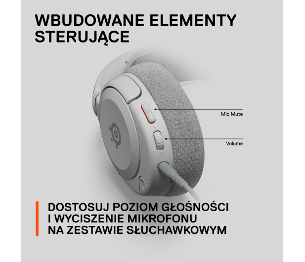 STEELSERIES Arctis Nova 1P (Playstation, białe) 61612 - 1066000 - zdjęcie 12
